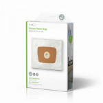 Nedis Støvsugepose- | 4 stk. | Syntetisk | Mest solgt for: Lux 180 | Hvit