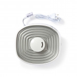 Nedis Luftfukter | 110 W | With Cool and Warm Mist | 5.5 l | Hygrometer | Timer | Egnet for plass opptil: 50 m² | Grå / Hvit Nedis Luftfukter | 110 W | With Cool and Warm Mist | 5.5 l | Hygrometer | Timer | Egnet for plass opptil: 50 m² | Grå / Hvit