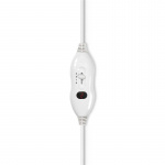 Nedis Elektrisk Teppe | Underblanket | 2 Personer | 160 x 140 cm | 3 Varmeinnstillinger | Vaskbar | Overopphetings vern | Polyester