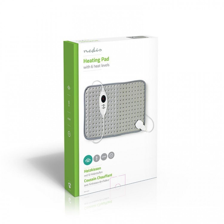 Nedis oppvarming Pad | 6 Varmeinnstillinger | Overopphetings vern | Vaskbar