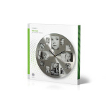 Nedis Veggur | Diameter: 400 mm | Metall | Sølv