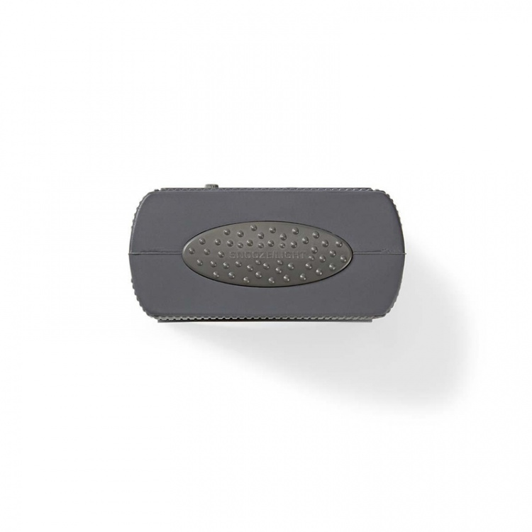 Nedis Analog Desk Alarm Clock | slumrefunksjon | Bakgrunnsbelysning | Grå / Hvit