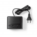 Nedis Digital Desk vekkerklokke | LED | slumrefunksjon | Sort