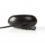 Nedis Digital Alarm Clock Radio | LED | AM / FM | slumrefunksjon | Sleep timer | Antall alarmer: 2 | Sort