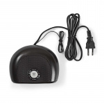 Nedis Digital Alarm Clock Radio | LED | AM / FM | slumrefunksjon | Sleep timer | Antall alarmer: 2 | Sort