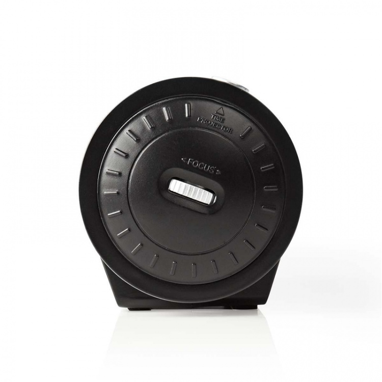 Nedis Digital Alarm Clock Radio | LED | Tidsframskriving | AM / FM | slumrefunksjon | Sleep timer | Antall alarmer: 2 | Sort