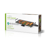 Nedis Teppanyaki Table Grill | Bakeflat (l x b): 47.5 x 26.5 cm | 5 Varmeinnstillinger