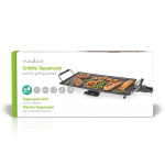 Nedis Teppanyaki Table Grill | Bakeflat (l x b): 47.5 x 26.5 cm | 5 Varmeinnstillinger