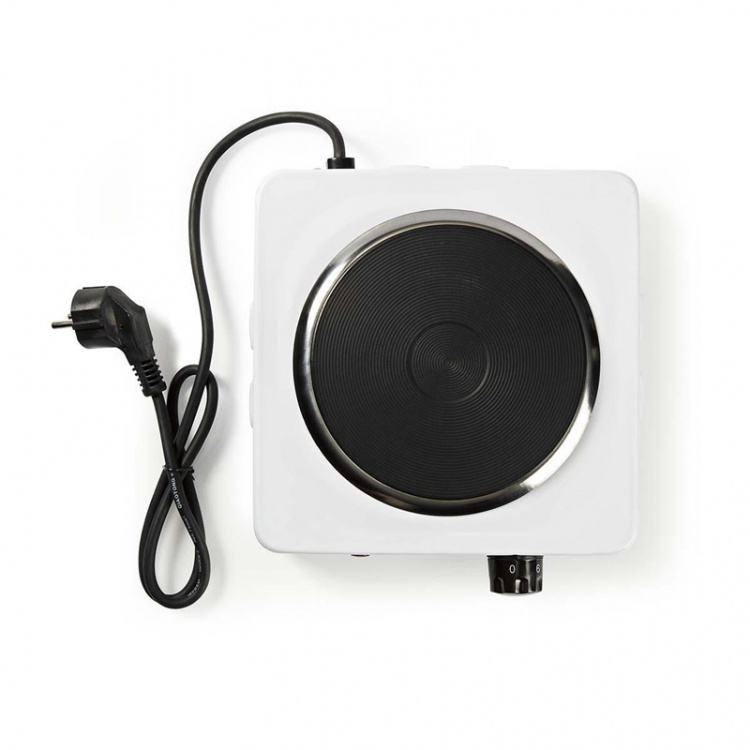 Nedis Elektrisk kokeplate | Kokesoner: 1 | 1500 W | Overopphetings vern | Hvit Nedis Elektrisk kokeplate | Kokesoner: 1 | 1500 W | Overopphetings vern | Hvit