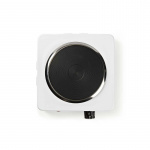 Nedis Elektrisk kokeplate | Kokesoner: 1 | 1500 W | Overopphetings vern | Hvit Nedis Elektrisk kokeplate | Kokesoner: 1 | 1500 W | Overopphetings vern | Hvit