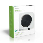 Nedis Elektrisk kokeplate | Kokesoner: 1 | 1500 W | Overopphetings vern | Hvit Nedis Elektrisk kokeplate | Kokesoner: 1 | 1500 W | Overopphetings vern | Hvit