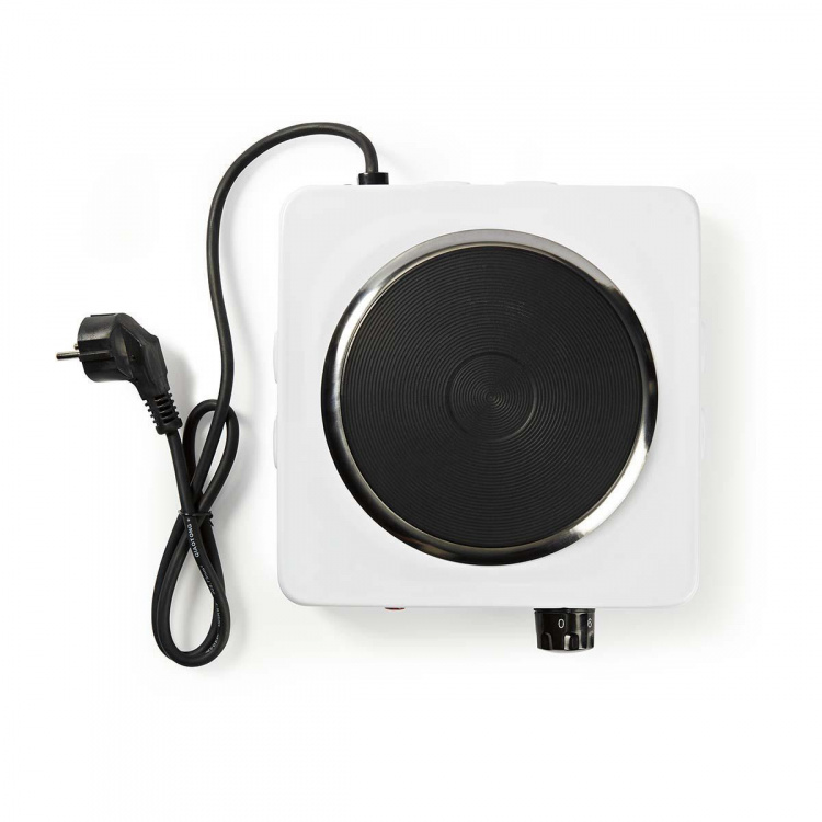 Nedis Elektrisk kokeplate | Kokesoner: 1 | 1500 W | Overopphetings vern | Hvit Nedis Elektrisk kokeplate | Kokesoner: 1 | 1500 W | Overopphetings vern | Hvit