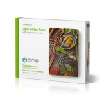 Nedis Kjøkken Scales | Digital | Glass / Plast | Flerfarget Nedis Kjøkken Scales | Digital | Glass / Plast | Flerfarget