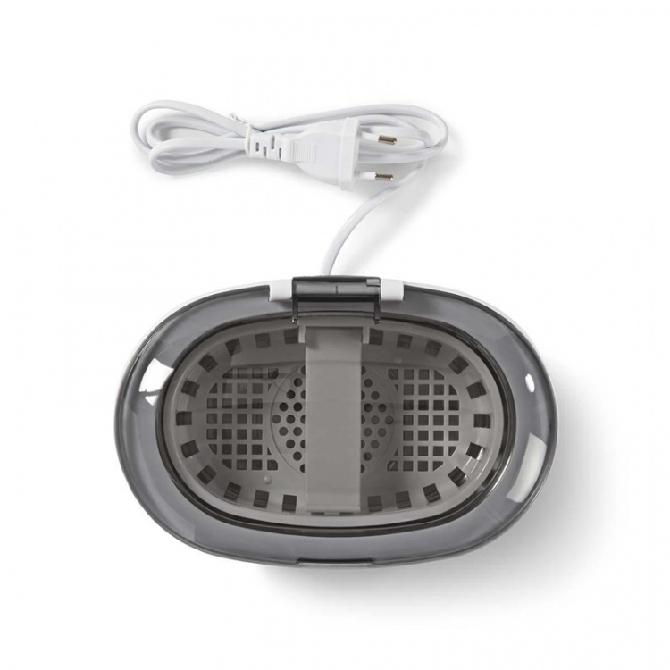 Nedis Ultralyd Smykker Cleaner | Nettstrøm drevet | 230 V AC 50 Hz | 0.6 l | Hvit