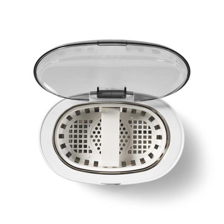 Nedis Ultralyd Smykker Cleaner | Nettstrøm drevet | 230 V AC 50 Hz | 0.6 l | Hvit