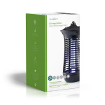Nedis Mosquito Stopp Lys Trap | 18 W | Lampetype: 2G11 18W PL/BL | effektiv rekkevidde: 150 m² | Sort