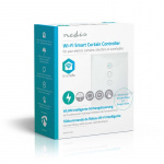 Nedis SmartLife Veggbryter | Gardin / Shutter / Solskjerm | Wall Mount | 300 W | Android™ / IOS | Glass | Hvit Nedis SmartLife Veggbryter | Gardin / Shutter / Solskjerm | Wall Mount | 300 W | Android™ / IOS | Glass | Hvit