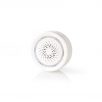 Nedis SmartLife Sirene | Nettstrøm drevet | 8 Lyder | 85 dB | Android™ / IOS | Hvit