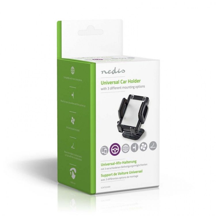 Nedis Smartphone bilmontering | In-Car | Universal | Minimal skjermstørrelse telefon: 4 