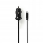 Nedis Billader | 12 W | 1x 2.4 A | Antall utganger: 1 | Micro USB (Fast) Kabel | 1.00 m | Single Voltage Output