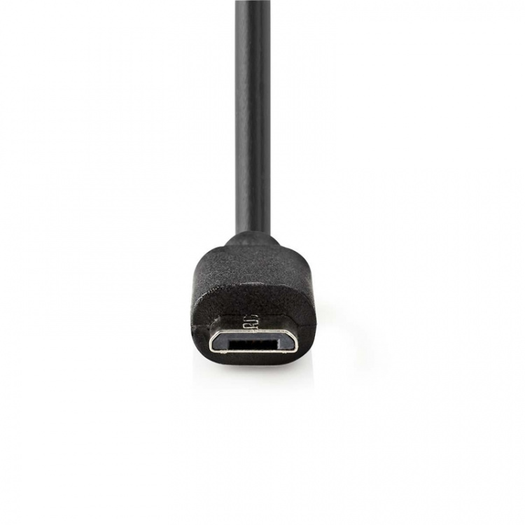 Nedis Billader | 12 W | 1x 2.4 A | Antall utganger: 1 | Micro USB (Fast) Kabel | 1.00 m | Single Voltage Output