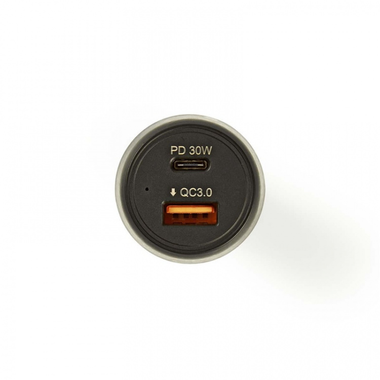 Nedis Billader | 48 W | 2x 3.0 A | Antall utganger: 2 | Porttype: USB-A / USB-C™ | | Automatisk Spenning Utvalg