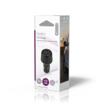 Nedis Billader | 48 W | 2x 3.0 A | Antall utganger: 2 | Porttype: USB-A / USB-C™ | | Automatisk Spenning Utvalg