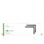 Nedis Soundbar Mount | Kompatibel med: Universell | Festet til TV-en | 10 kg | Dreibar | Stål | Sort