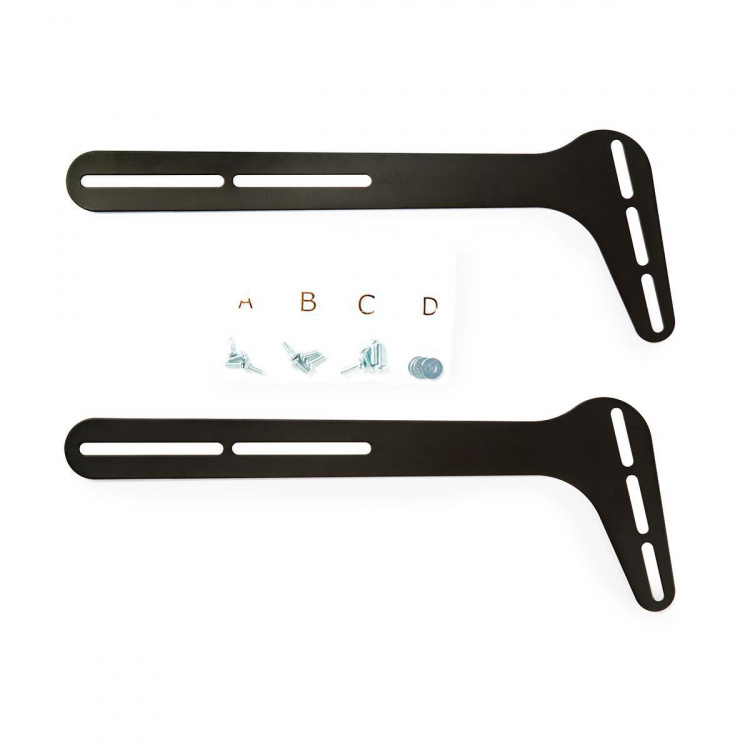 Nedis Soundbar Mount | Kompatibel med: Universell | Festet til TV-en | 15 kg | Fort | Stål | Sort Nedis Soundbar Mount | Kompatibel med: Universell | Festet til TV-en | 15 kg | Fort | Stål | Sort