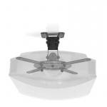 Nedis projektor Mount | Fullbevegelig | 10 kg | Roterbar | Tiltbar | Stål | Sort