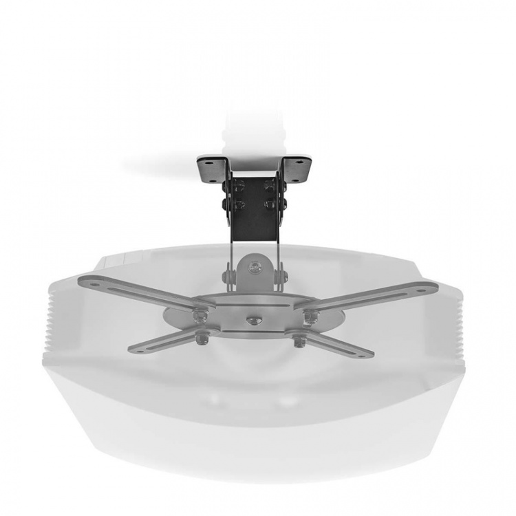 Nedis projektor Mount | Fullbevegelig | 10 kg | Roterbar | Tiltbar | Stål | Sort