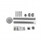 Nedis projektor Mount | Fullbevegelig | 10 kg | Roterbar | Tiltbar | Stål | Sølv