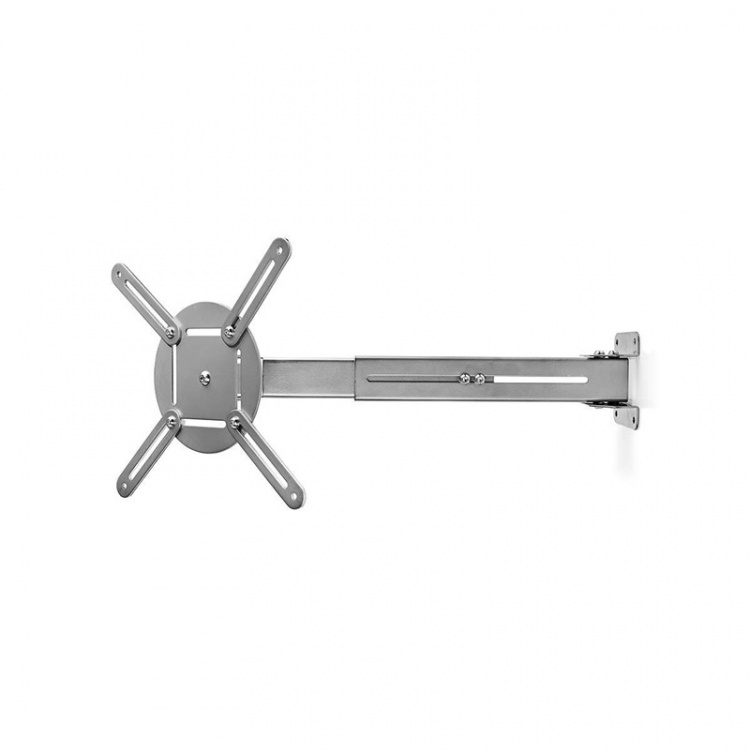 Nedis projektor Mount | Fullbevegelig | 10 kg | Roterbar | Tiltbar | Stål | Sølv