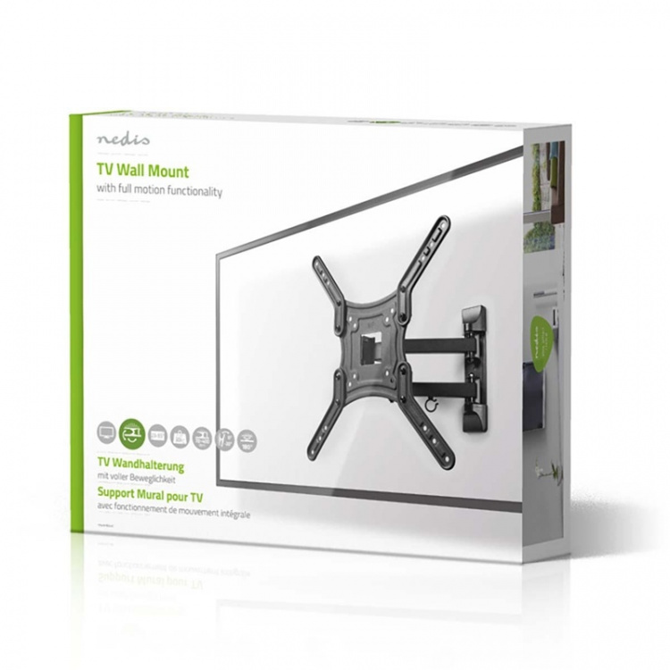 Nedis Full Motion TV Veggfeste | 23 - 55 