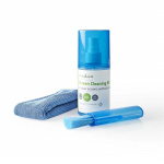 Nedis Screen Cleaner | Sprøyte | 200 ml | Bærbar Datamaskin / Smarttelefon / Tablett / TV Skjerm | Visker inkludert