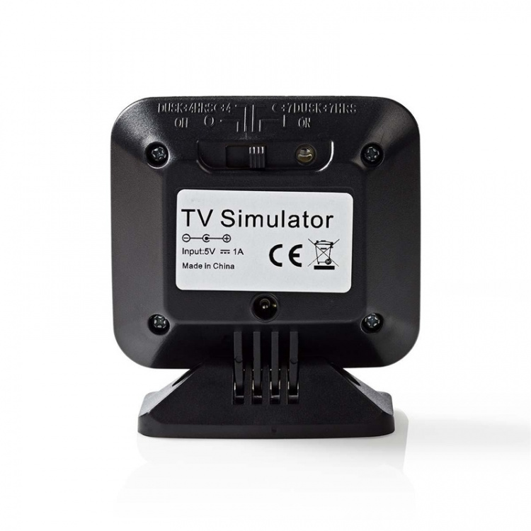 Nedis TV Simulator | USB-Strøm | Innendørs | Sort,Fyndvara