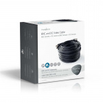 Nedis CCTV Security Cable | BNC / DC | 20.0 m | Rund | PVC | Sort | Gaveeske Nedis CCTV Security Cable | BNC / DC | 20.0 m | Rund | PVC | Sort | Gaveeske