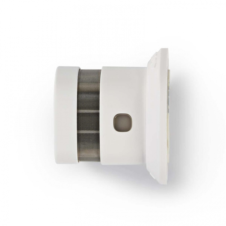 Nedis Røykvarsler | Batteri drevet | batteritid opp til: 10 år | EN 14604 | Med pause knapp | Med test knapp | 85 dB | ABS | Hvit