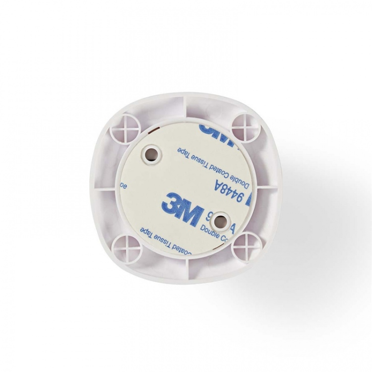 Nedis Røykvarsler | Batteri drevet | batteritid opp til: 10 år | EN 14604 | Med pause knapp | Med test knapp | 85 dB | ABS | Hvit