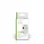 Nedis gass ​​Alarm | Nettstrøm drevet | 85 dB | Hvit