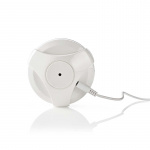 Nedis SmartLife Vanndetektor | Wi-Fi | Batteri drevet | Utvidelse inkludert | Maks. batteri levetid: 24 måned | 50 dB | Hvit