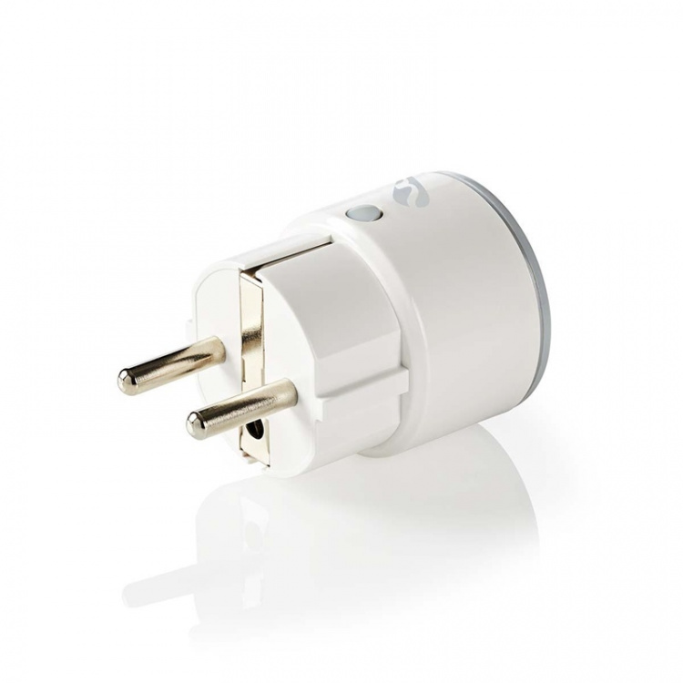 Nedis SmartLife Smart Plug | IP21 | Efektmåler | 2500 W | Jordet kontakt / Type F (CEE 7/7) | -10 - 40 °C | Android™ / IOS | Hvit | 1 stk Nedis SmartLife Smart Plug | IP21 | Efektmåler | 2500 W | Jordet kontakt / Type F (CEE 7/7) | -10 - 40 °C | Android™ / IOS | Hvit | 1 stk