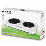 Champion Dobbel koketopp 180 mm + 150 mm 2250 W KP210 Hvit