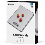 Champion Kjøkkenvekt i rustfritt stål 5 kg KV210 Champion Kjøkkenvekt i rustfritt stål 5 kg KV210