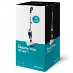 Champion Steam Mop 10-i-1 1500W SM210 Hvit/Sort Champion Steam Mop 10-i-1 1500W SM210 Hvit/Sort