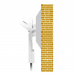 LogiLink Flat plugg for jording