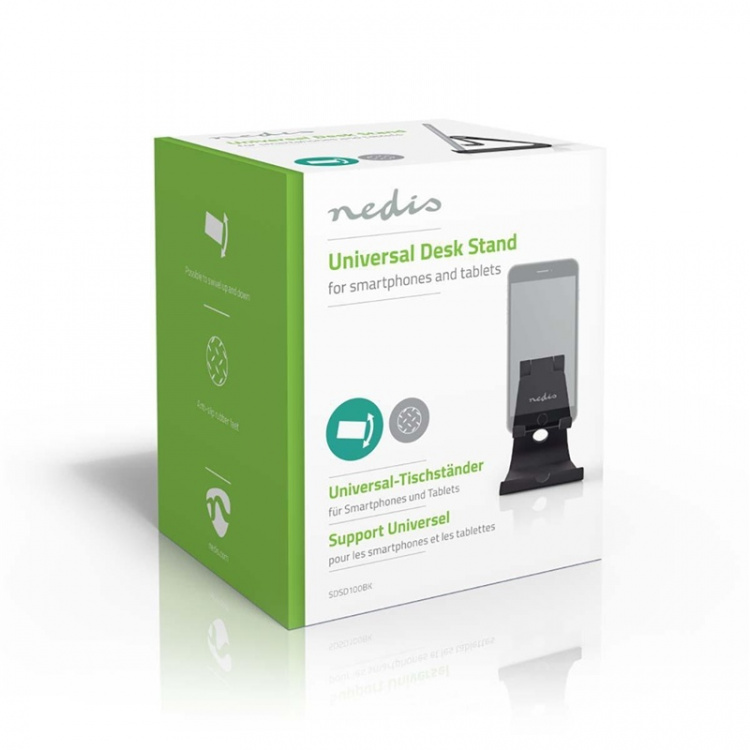 Nedis Smartphone / Tablet Stand | Justerbar modus | Hjemmebruk / Kontorbruk | For å se på film