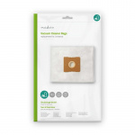 Nedis Støvsugepose- | 10 stk. | Syntetisk | Mest solgt for: Universal | Hvit