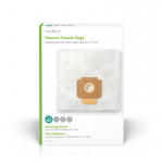 Nedis Støvsugepose- | 4 stk. | Syntetisk | Mest solgt for: Electrolux | Hvit