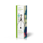 Nedis Stativ | Maksimal lastekapasitet: 0.8 kg | Minimum arbeidshøyde: 11 cm | Maksimal arbeidshøyde: 14.5 cm | 1 Segment | Kulehode | Reiseveske inkludert | ABS / Stål | Sølv Nedis Stativ | Maksimal lastekapasitet: 0.8 kg | Minimum arbeidshøyde: 11 cm | Maksimal arbeidshøyde: 14.5 cm | 1 Segment | Kulehode | Reiseveske inkludert | ABS / Stål | Sølv